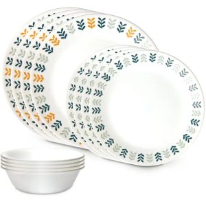 Corelle Anders 12-piece Dinnerware Set. Service for 4