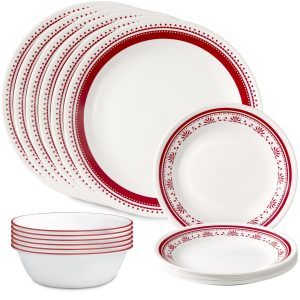 Corelle® Sadie 18-piece Dinnerware Set. Service for 6
