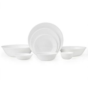 Corelle® Winter Frost White 50-piece Dinnerware Set. Service for 8. EXCLUSIVE