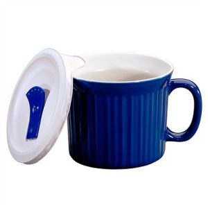 CorningWare® 20-ounce Blue Meal Mug with Vented Lid